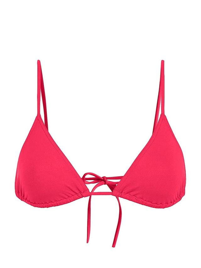 Womens Mouna Triangle Bikini Top Product Image