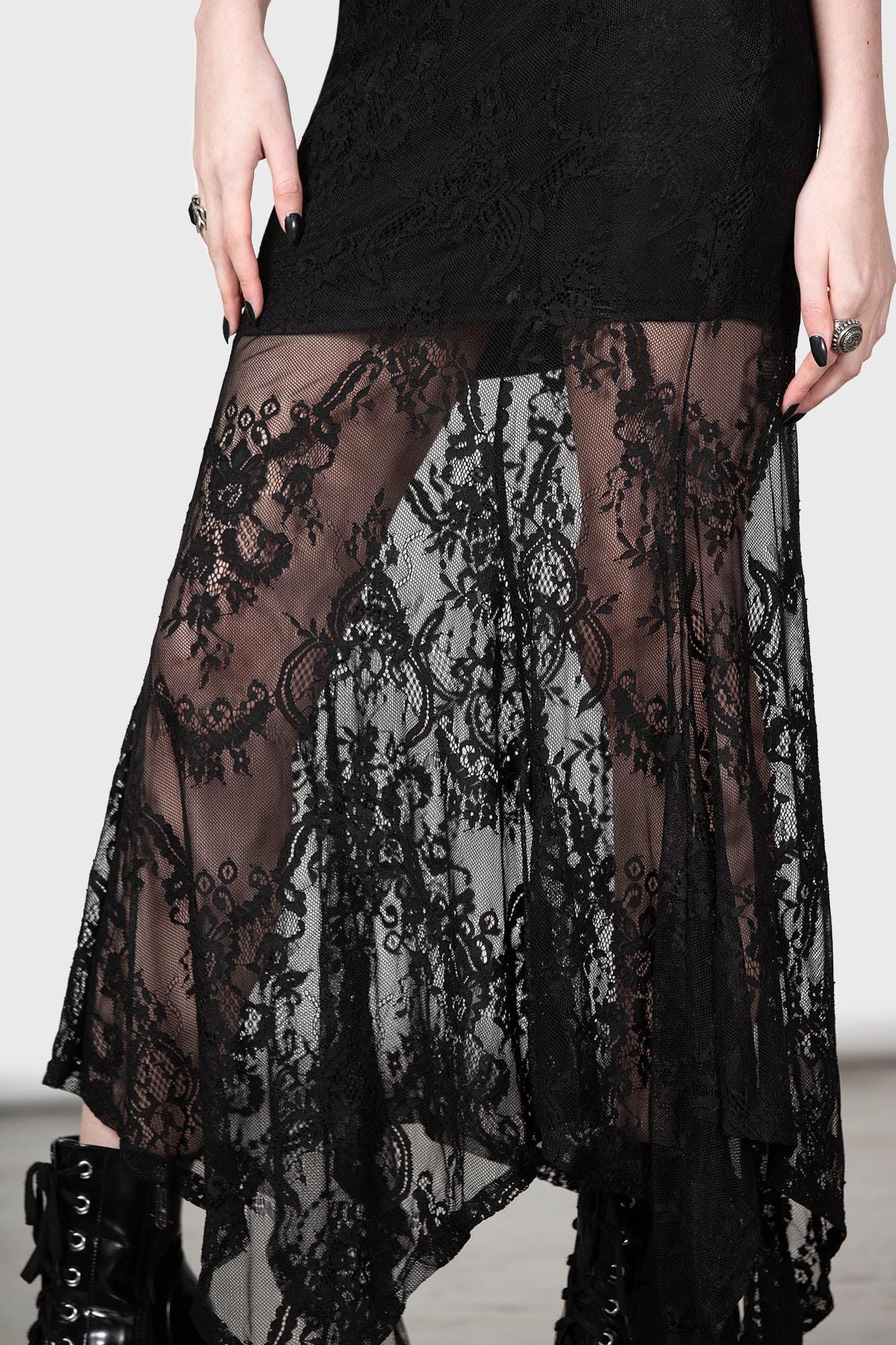 Rosa Lace Maxi Skirt Female Product Image