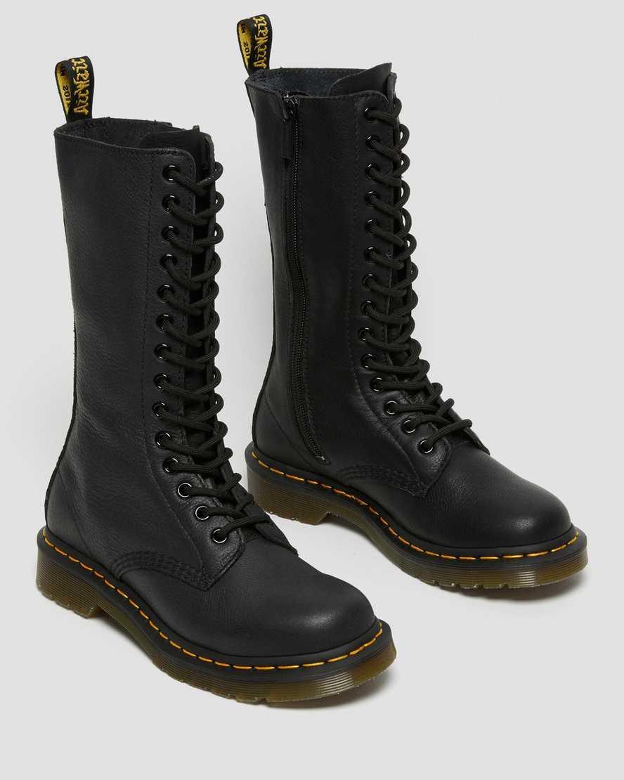 Dr. Martens 1B99 14-Eye Zip Boot Virginia) Women's Zip Boots Product Image