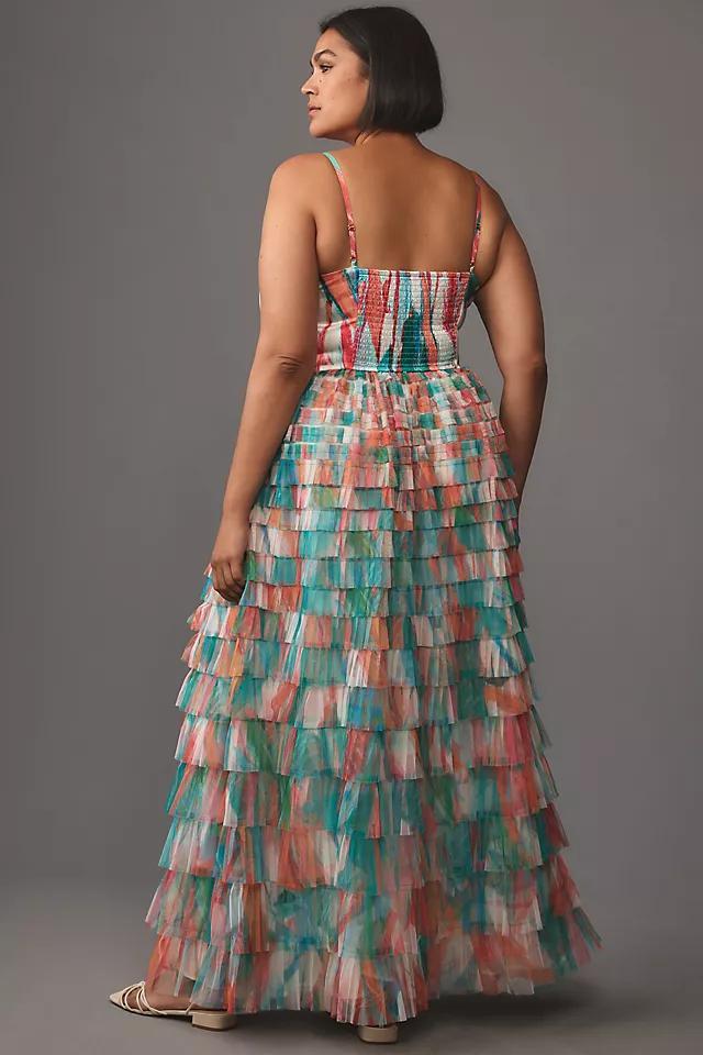 Hutch Bow Tiered Maxi Dress Product Image