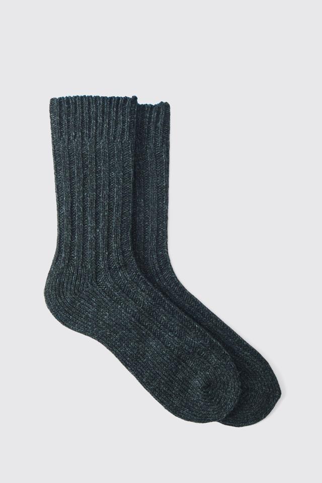 Cosy Ribbed Socks | boohooMAN USA Product Image