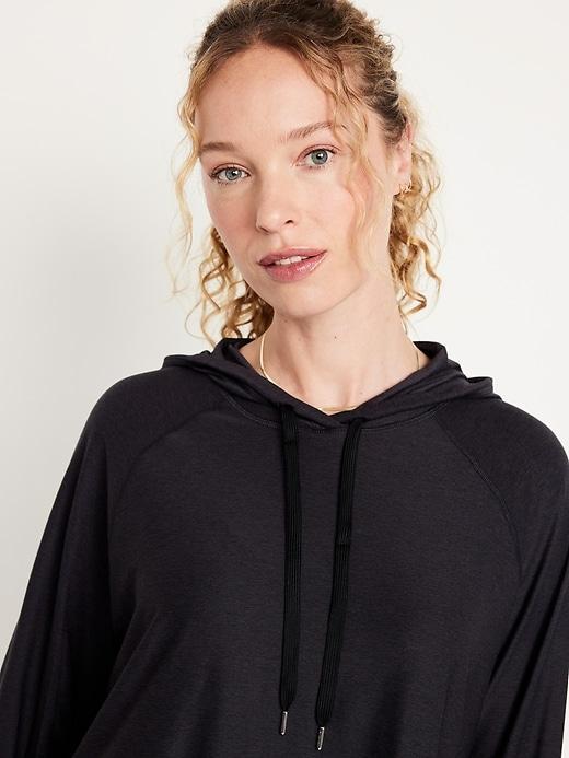 CloudMotion Crop Hoodie Product Image