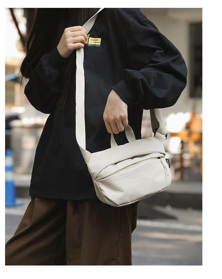 Plain Nylon Crossbody Bag Product Image