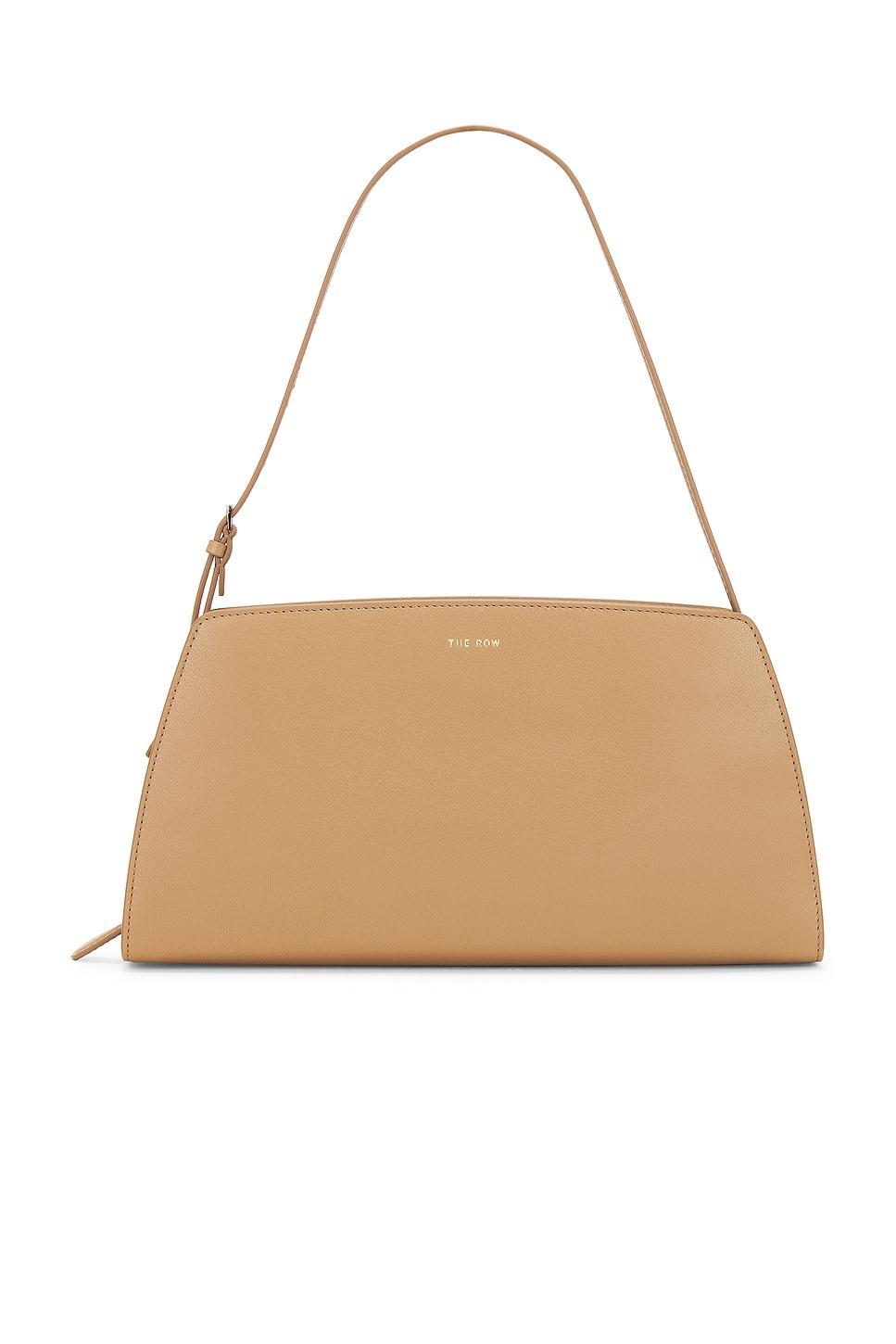 THE ROW Dalia Baguette Bag In Wclg Warm Chestnut L Product Image