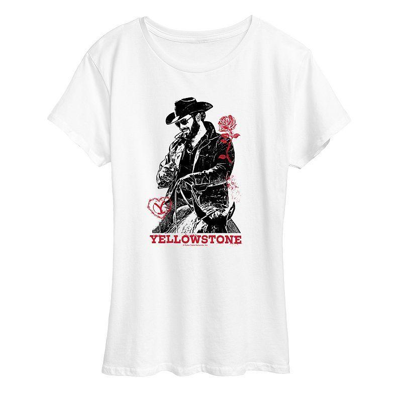 Womens Yellowstone Love Rip Graphic Tee Product Image