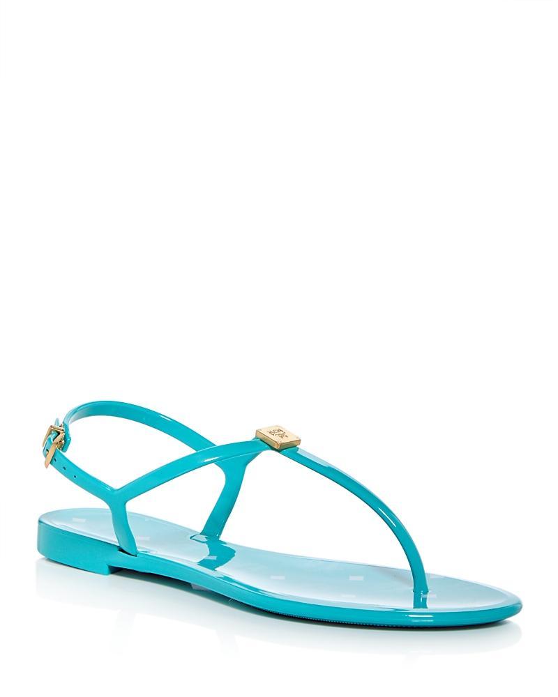 Mcm Womens Monogram Jelly Sandals Product Image