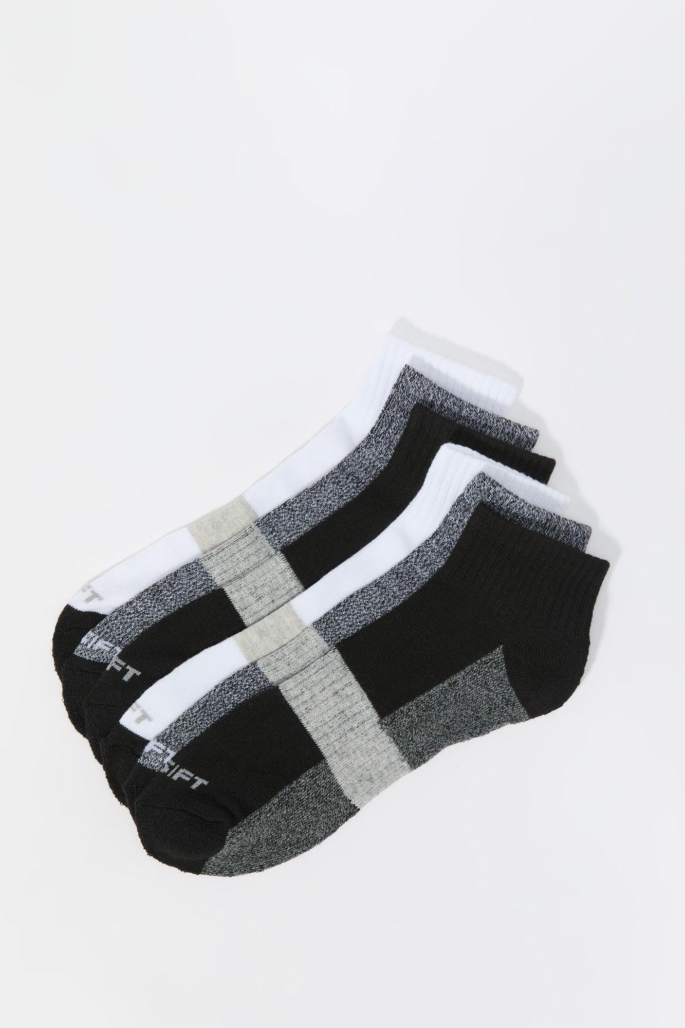 Assorted Athletic Quarter Socks (6 Pack) Male Product Image