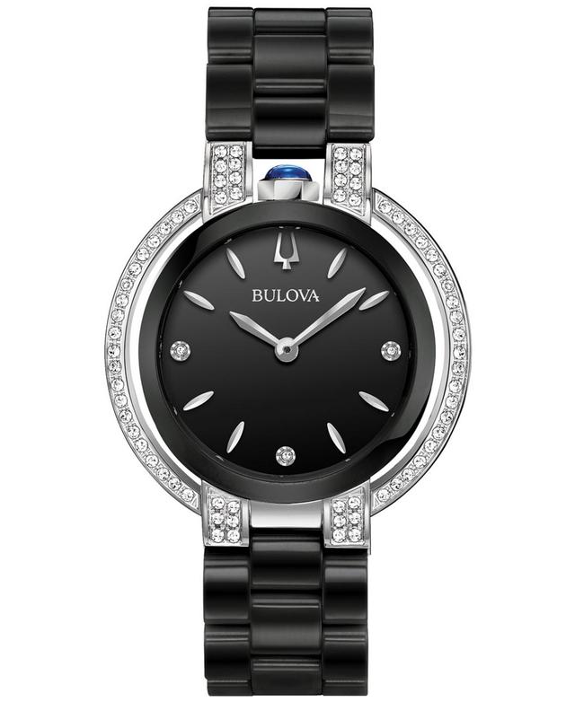 Bulova Rubaiyat Black Dial Watch, 35mm Product Image