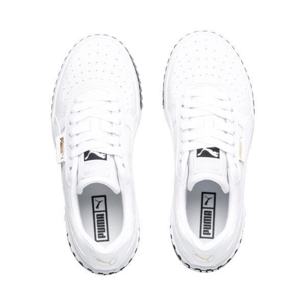 PUMA Cali Women's Sneakers in White/Black Product Image