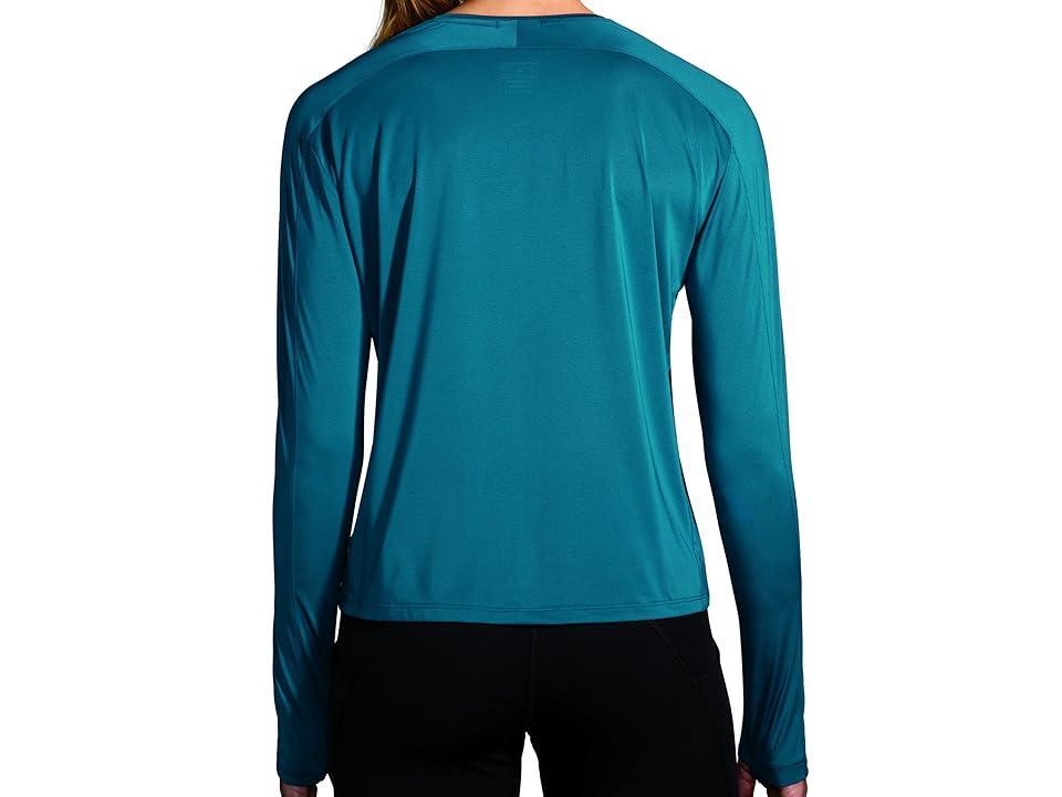 Brooks Sprint Free Long Sleeve 2.0 (Moroccan ) Women's Clothing Product Image