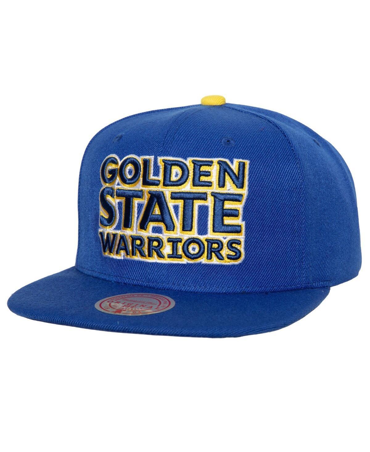 Mens Mitchell & Ness Royal Golden State Warriors 2013 Nba Draft Commemorative Snapback Hat Product Image