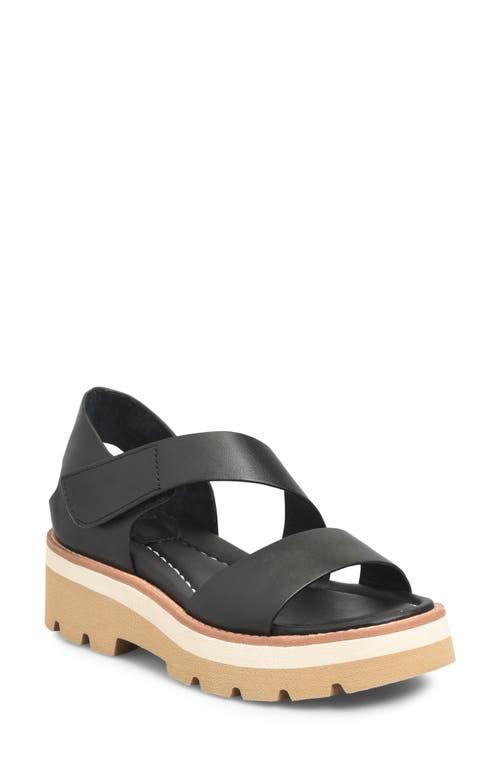 Sofft Pru Asymmetrical Leather Platform Sandals Product Image