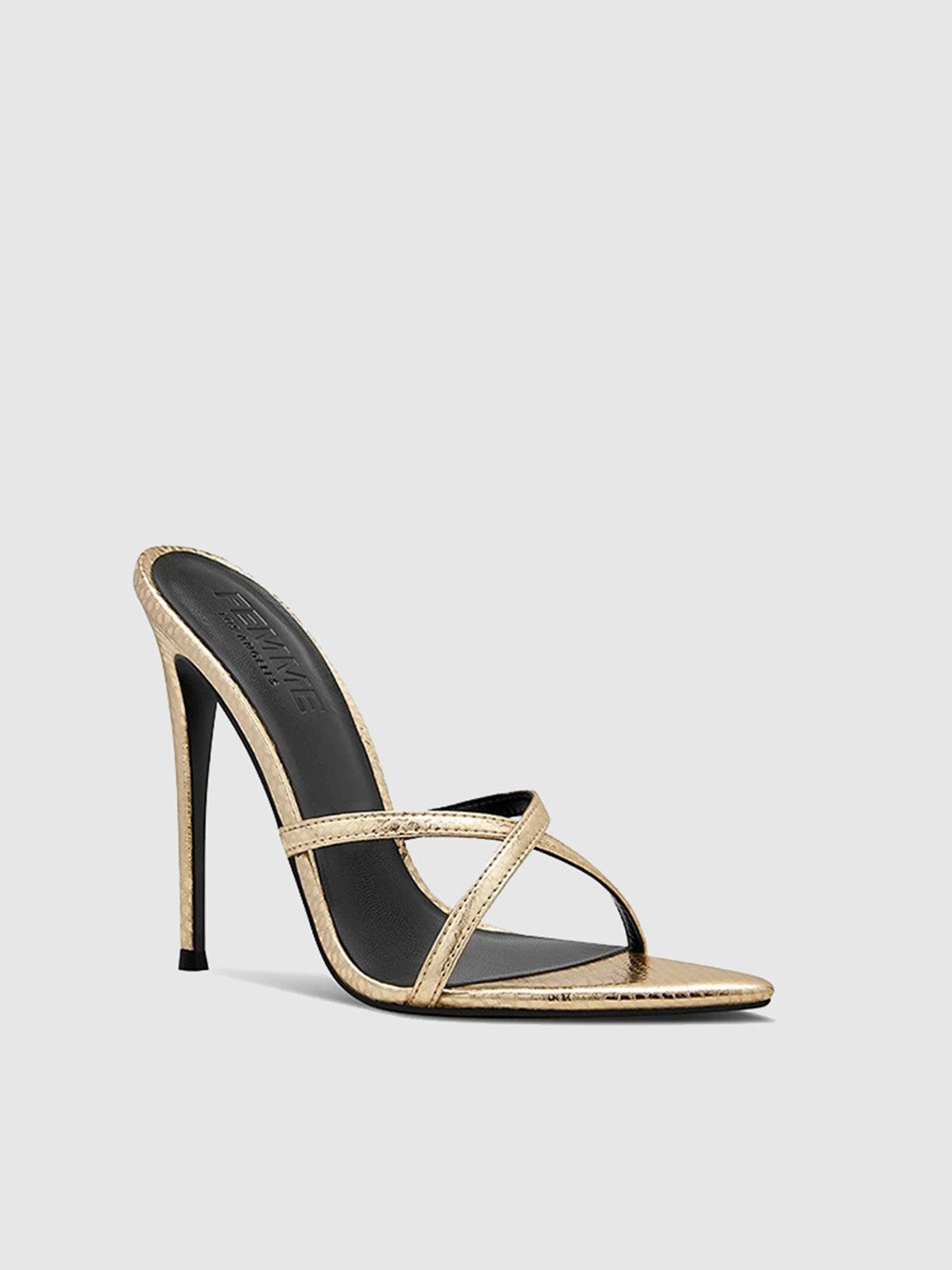 Donatella Mule - Oro Product Image