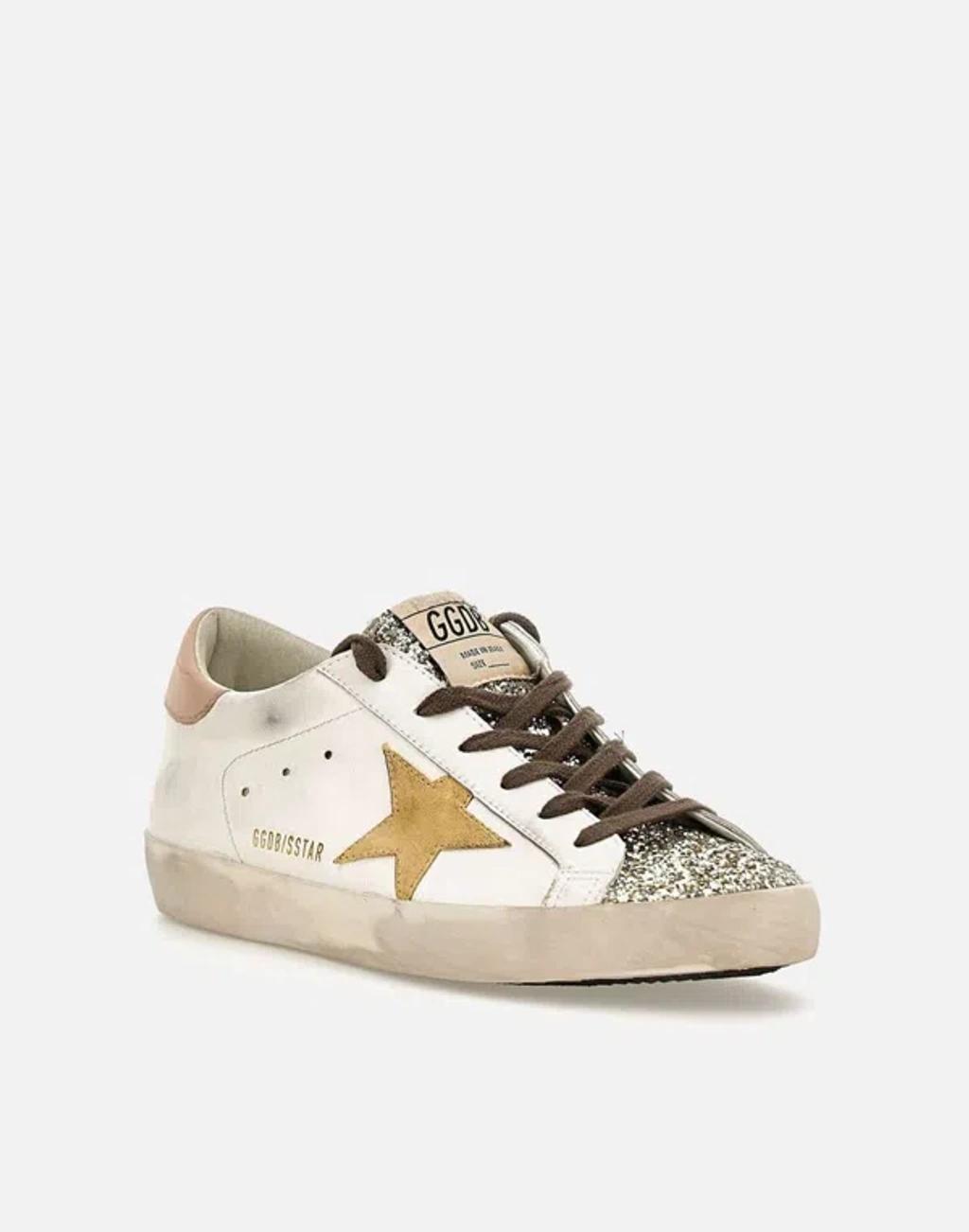 GOLDEN GOOSE "superstar" Sneaker In White Product Image