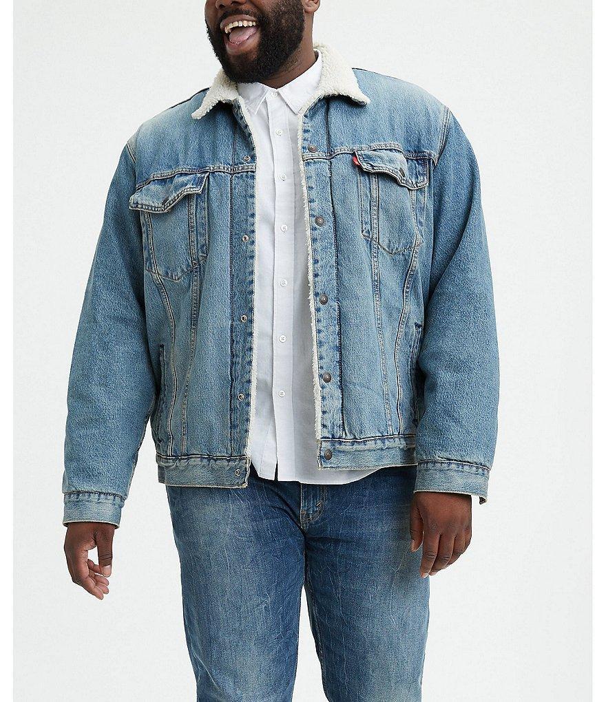 Levi's® Big & Tall Sherpa Trucker Jacket product image