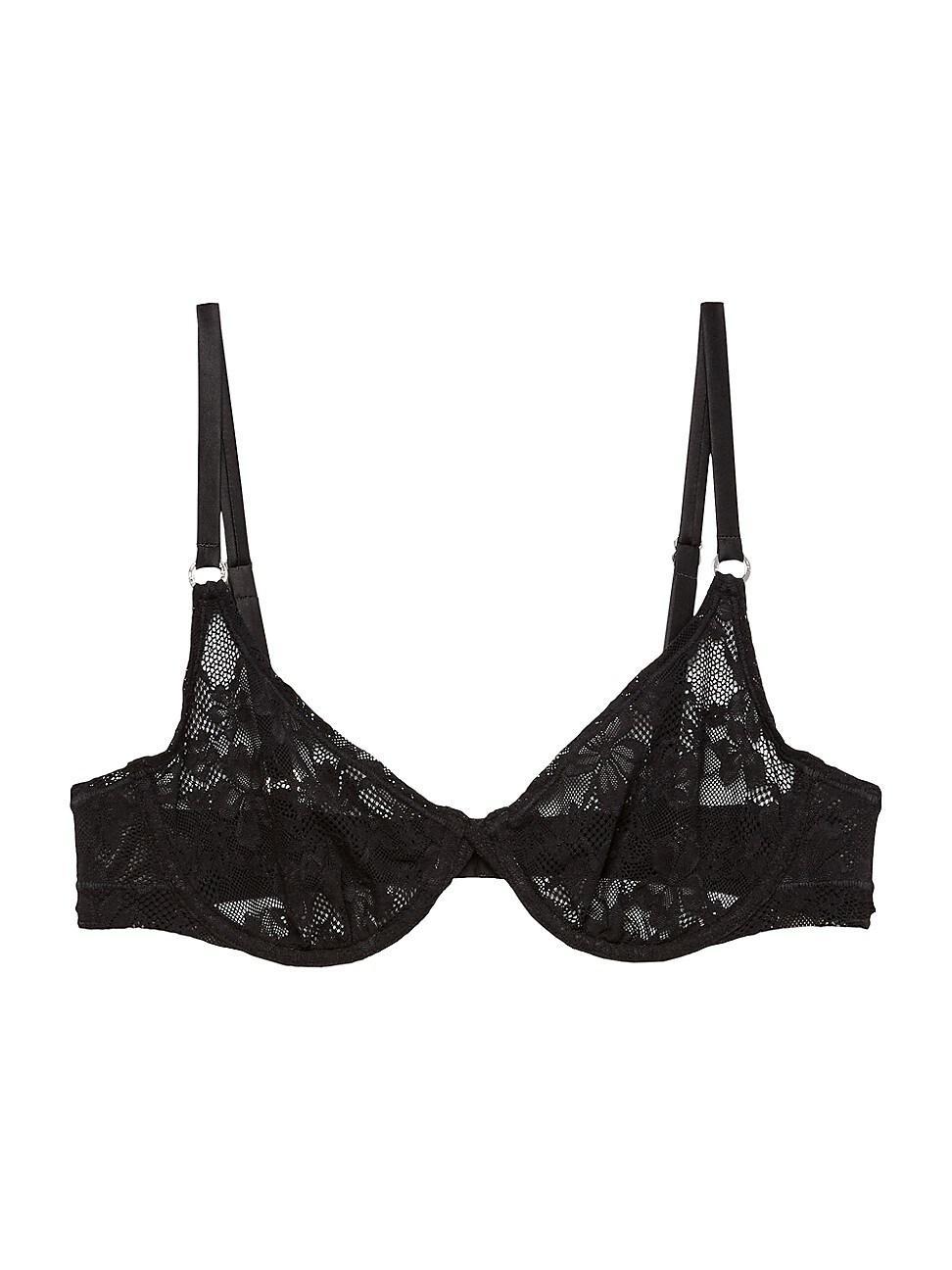 fleur du mal Le Stretch Multifit Unlined Demi Bra Product Image