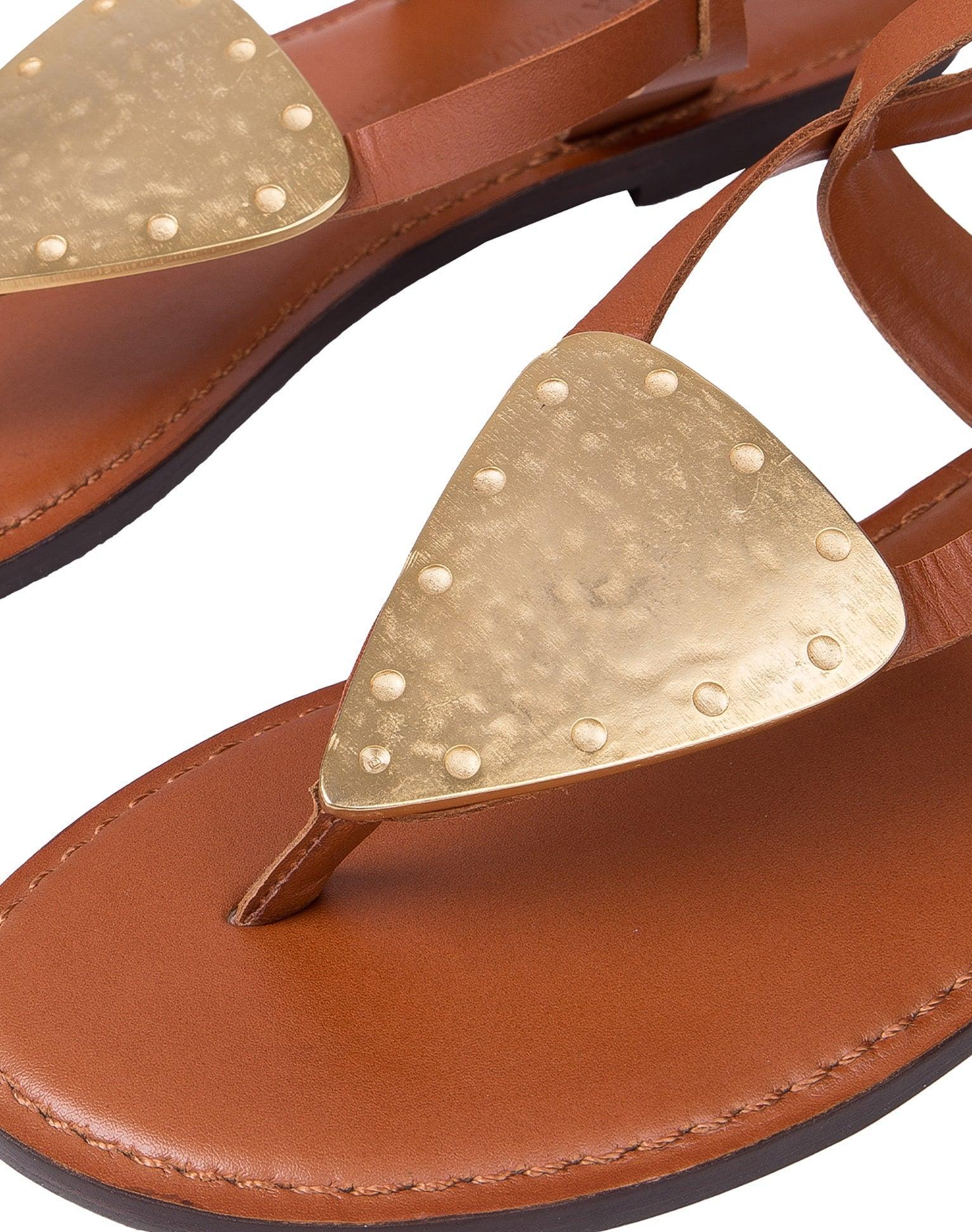 Peggy Sandal - Brown Product Image