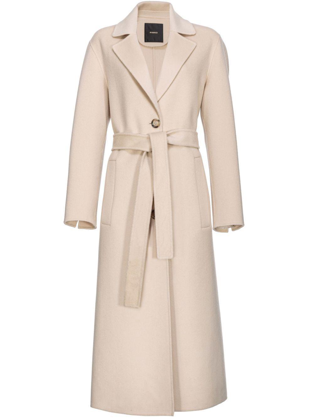 single-breasted wool coat product image