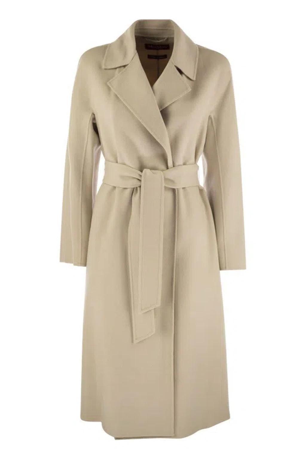 MAX MARA Studio Belted Mid In Beige Product Image