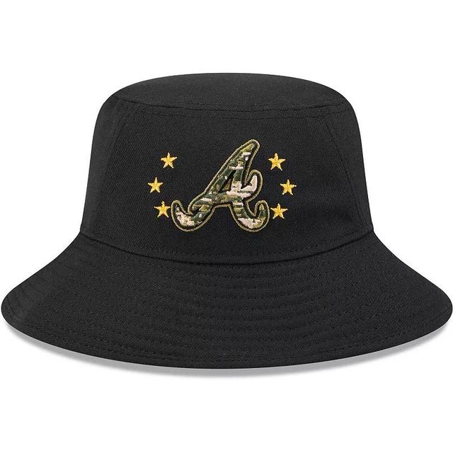 Mens New Era Atlanta Braves 2024 Armed Forces Day Bucket Hat Product Image