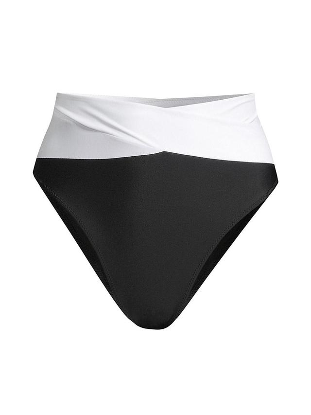 Womens Luella Two-Tone Bikini Bottom Product Image