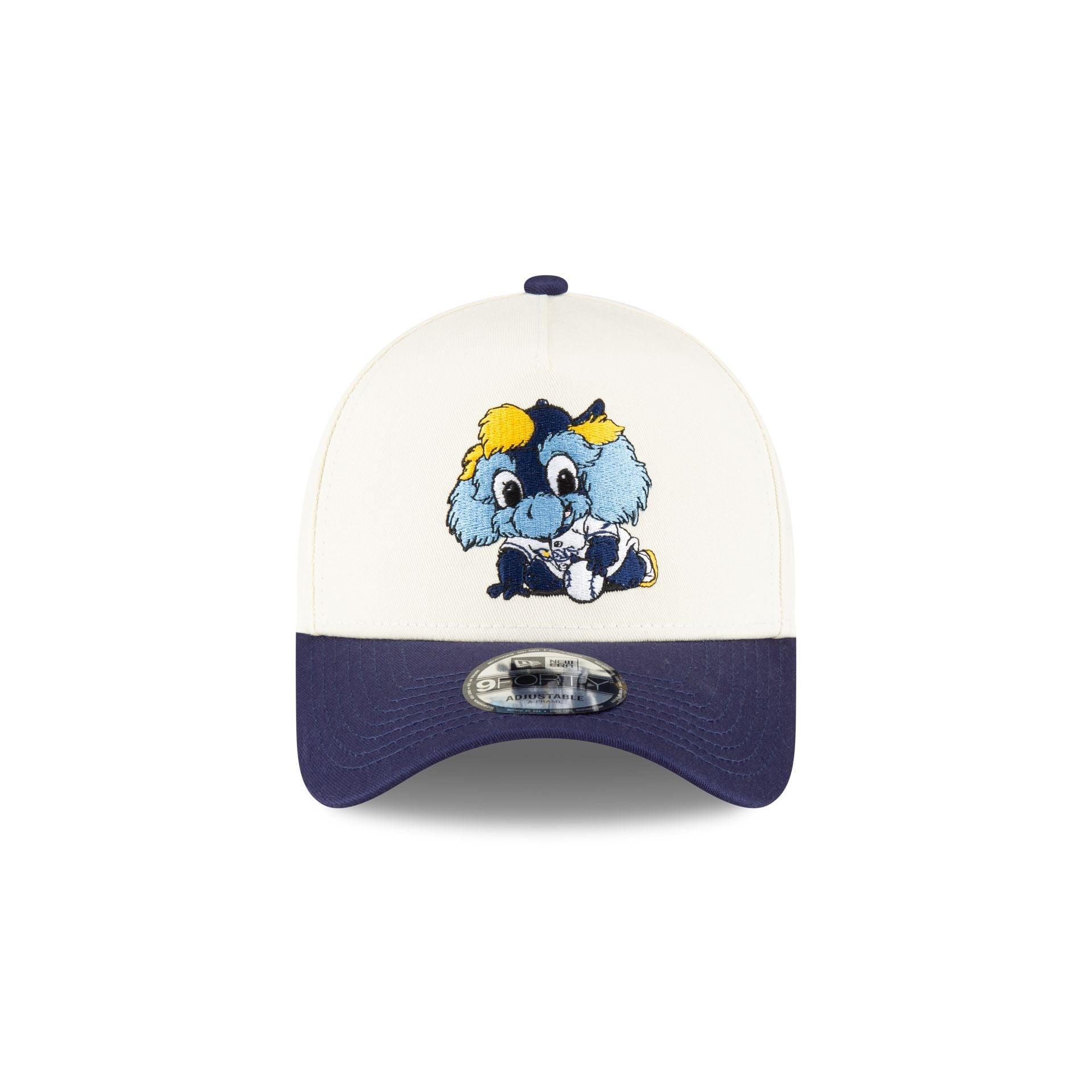 Tampa Bay Rays Mini Mascot 9FORTY A-Frame Snapback Hat Male Product Image