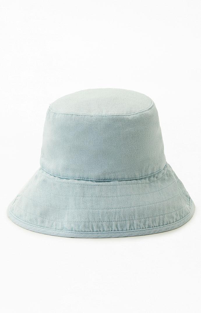 PacSun Womens Denim Bucket Hat - Blue Product Image