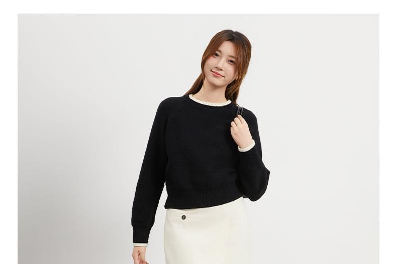 High Waist Plain Wrap Mini A-Line Skirt Product Image