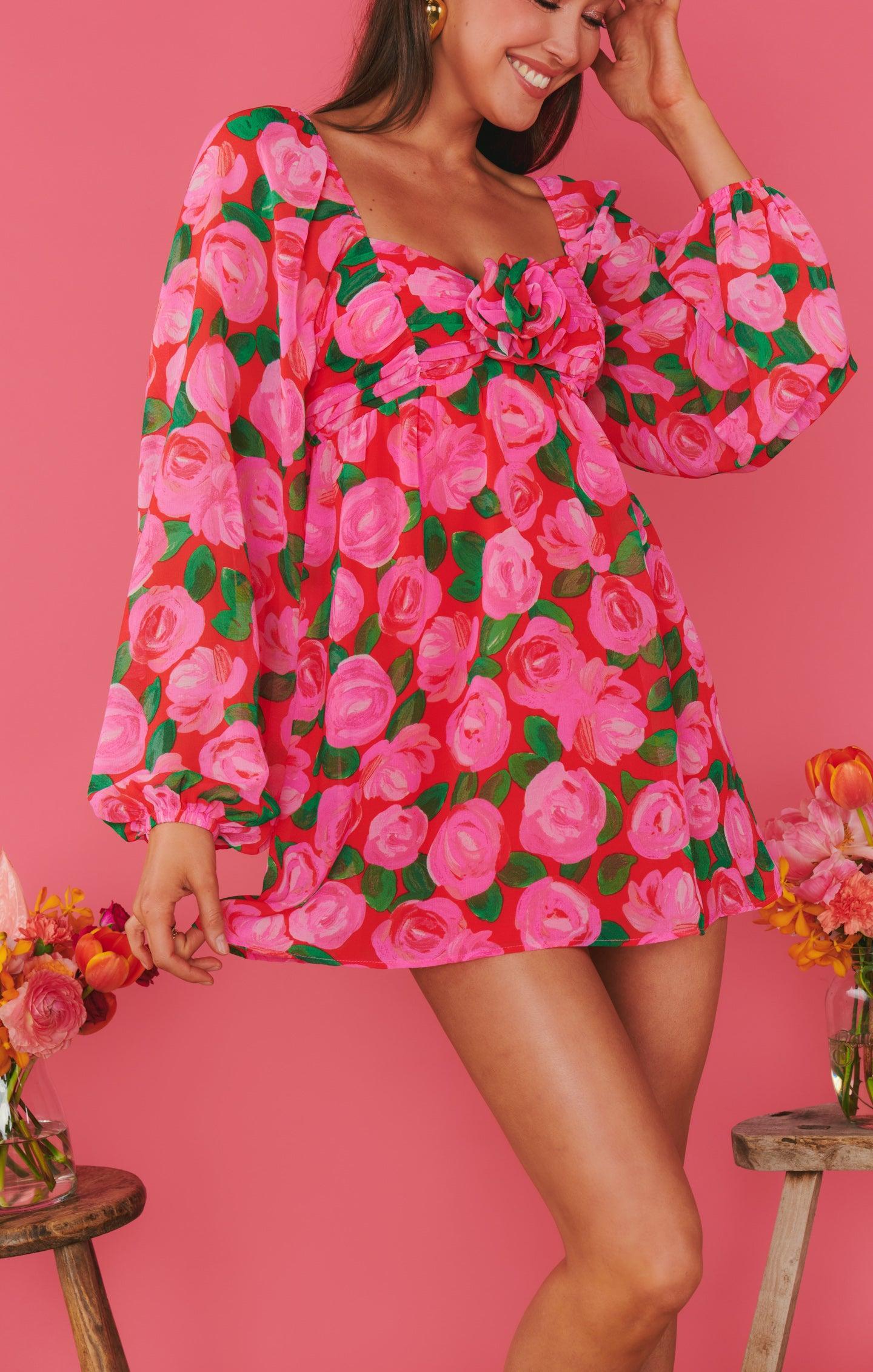 Becca Babydoll Dress ~ Rosie Blooms Product Image