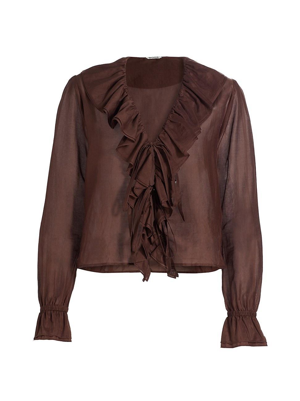 Womens Heartwood Flounce Blouse Product Image