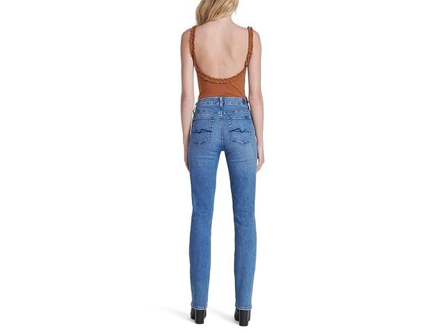 7 For All Mankind Kimmie Straight in Dulce (Dulce) Women's Jeans Product Image