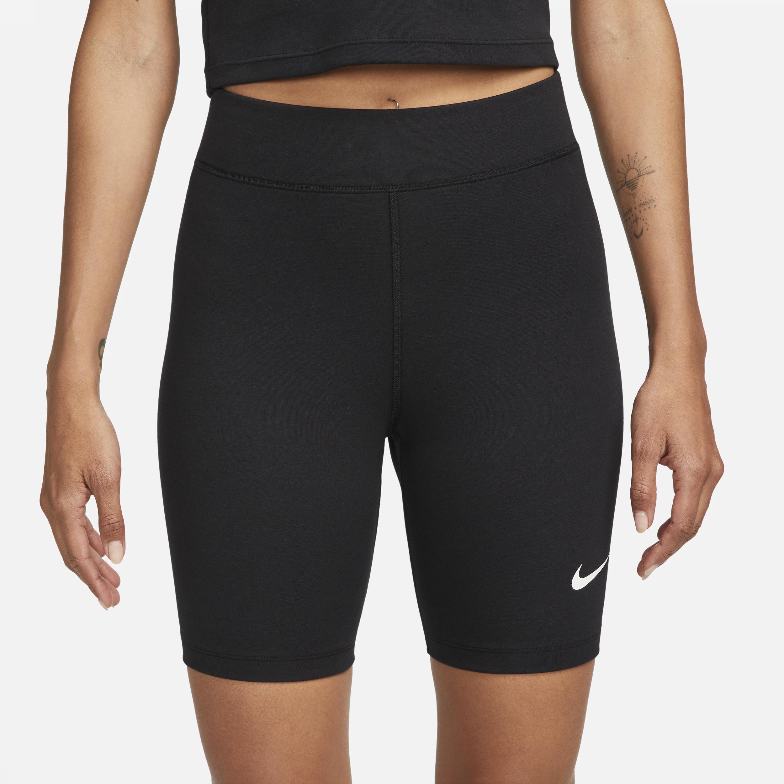 Nike Womens Nike Classic HR 8 Shorts - Womens Black/Sail Product Image