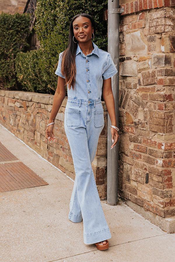 Fleetwood Vibes Denim Jumpsuit Product Image