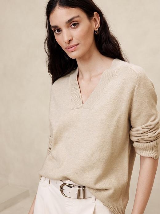 Perfectly Soft V-Neck Sweater Product Image