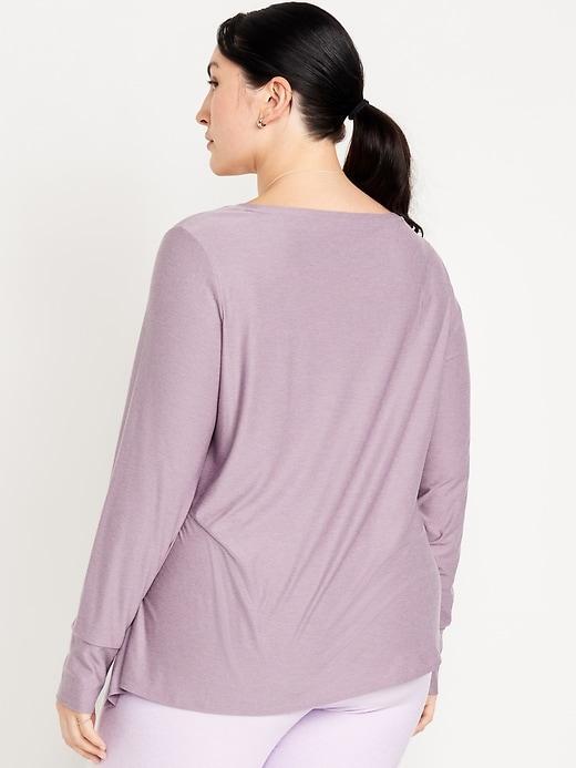 CloudMotion Side-Tie Tunic Product Image