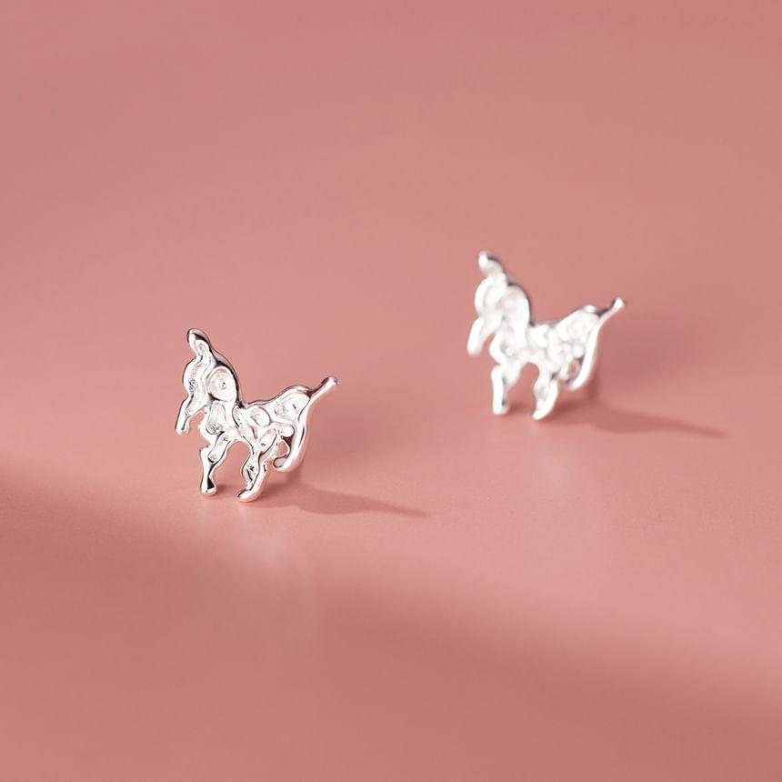 S925 Sterling Silver Butterfly Stud Earring Product Image