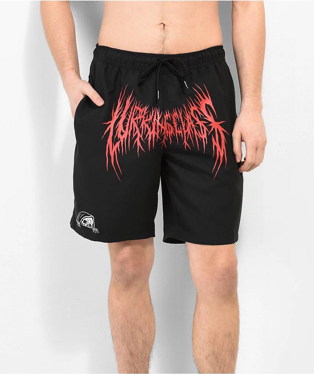 Lurking Class by Sketchy Tank Hesh Black Board Shorts Product Image