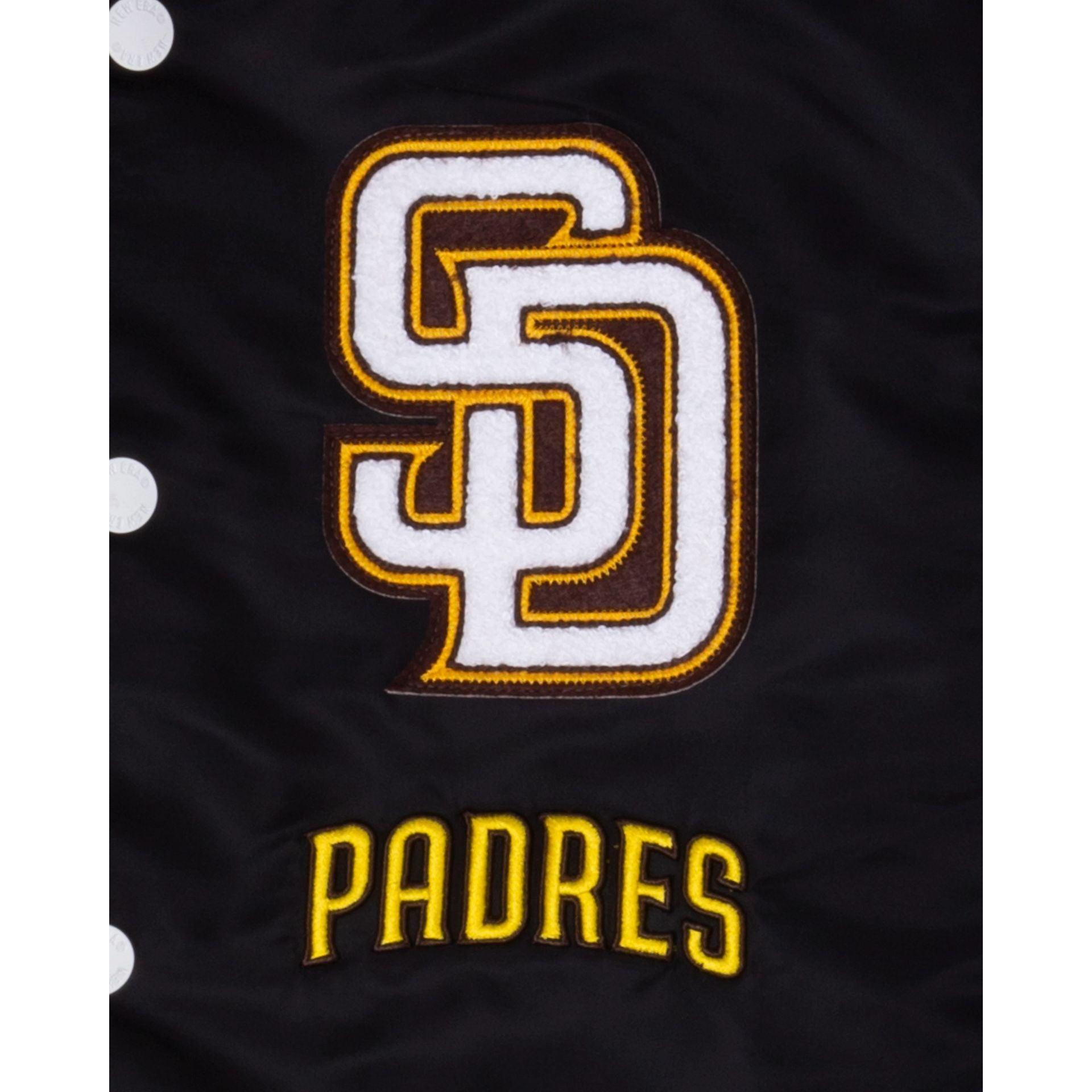 San Diego Padres Logo Select Black Jacket Male Product Image