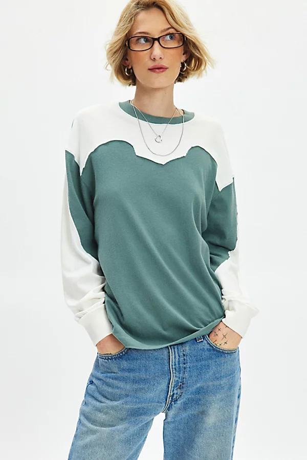 BDG Cowboy Oversized Crew Neck Tee Womens at Urban Outfitters Product Image