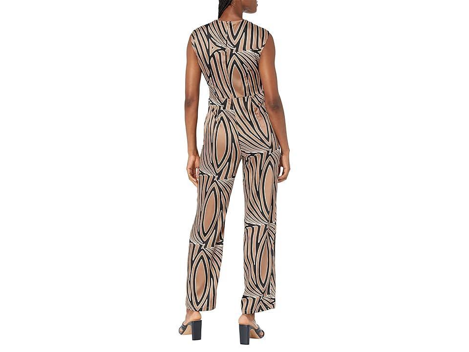 MANGO Brown One-Piece Suit (Light ) Women's Jumpsuit & Rompers One Piece Product Image