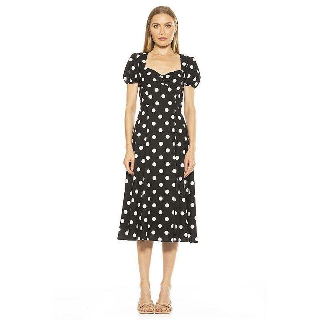 Womens ALEXIA ADMOR Gracie Fit & Flare Dress Product Image