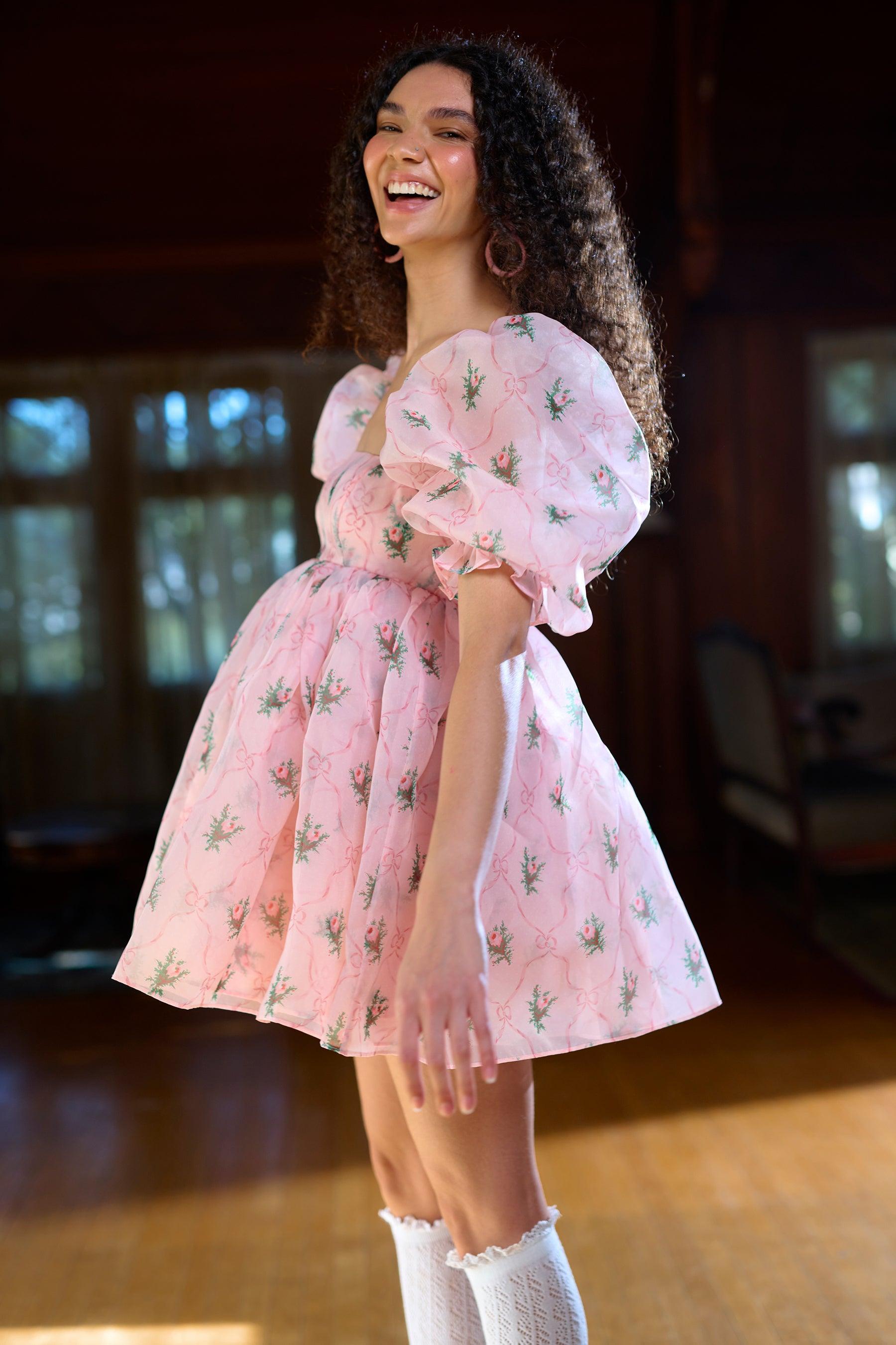 The Carol Puff Dress Product Image