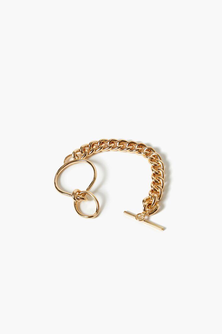 Toggle Curb Chain Bracelet | Forever 21 Product Image