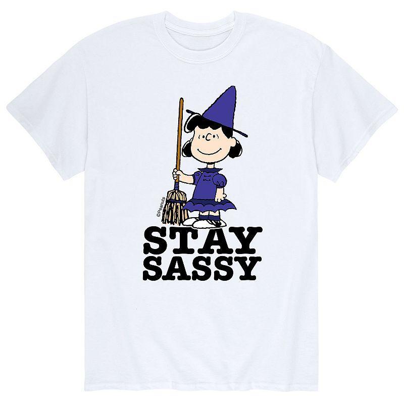 Airwaves Mens Peanuts Stay Sassy T-shirt Product Image