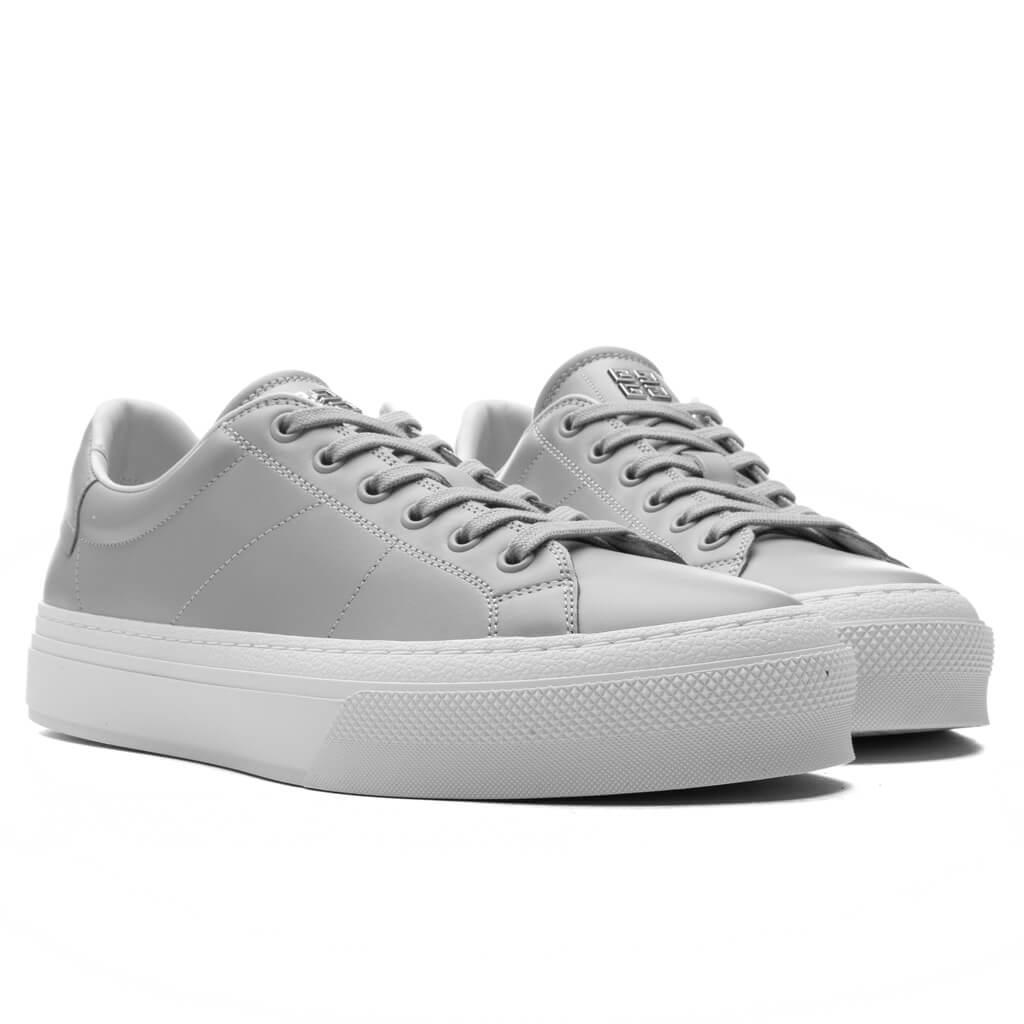 City Sport Sneakers in Leather  - Light Grey Male Product Image