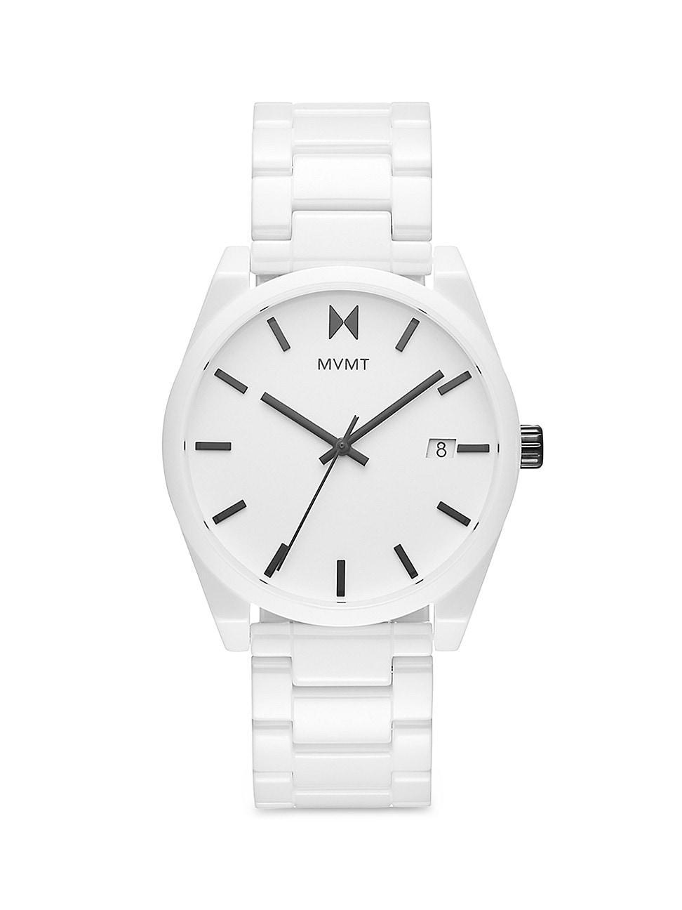 Mens Element Ceramic White Bracelet Watch Product Image