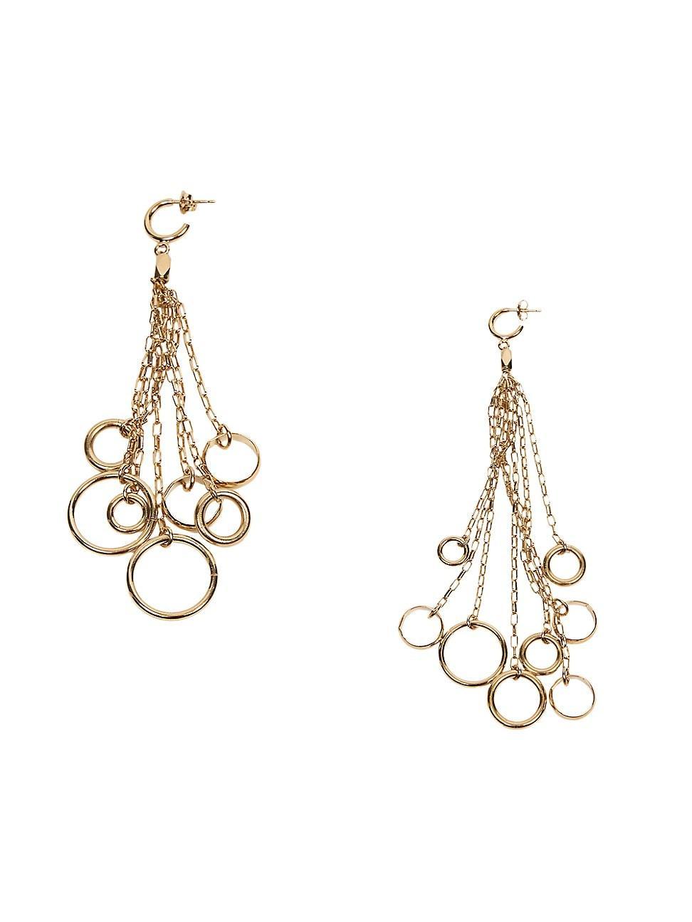 Womens Boucle Doreill Goldtone Chandelier Earrings Product Image