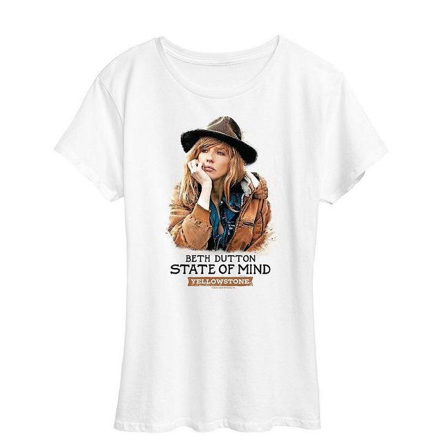 Womens Yellowstone Beth State Of Mind Graphic Tee Product Image