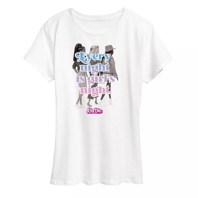 Womens Barbie The Movie Girls Night Graphic Tee, Girls Product Image