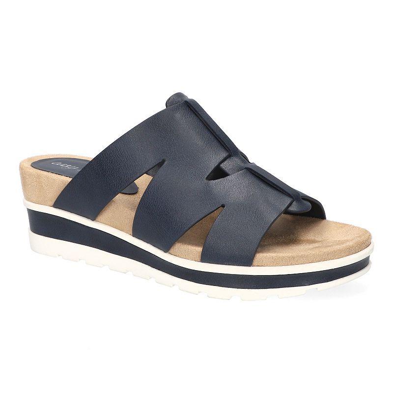 Easy Street Womens Mauna Slip-On Wedge Sandals Product Image